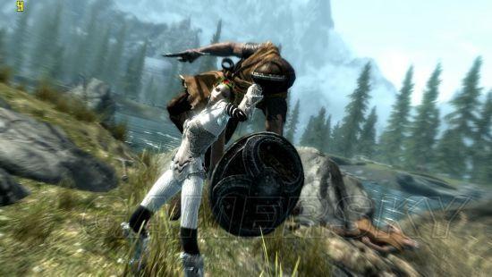 《上古卷轴5》终结技动画精选，揭秘上古卷轴5终结技风采