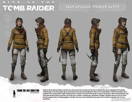 《古墓丽影崛起》全服装图鉴 解锁攻略