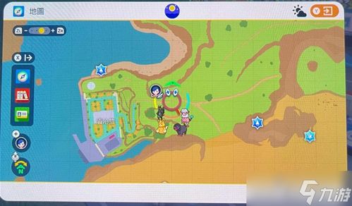 《宝可梦朱紫》捕捉神古剑豹攻略：封印桩子位置展示