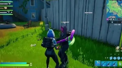 堡垒之夜百分激斗，新手练枪乐园