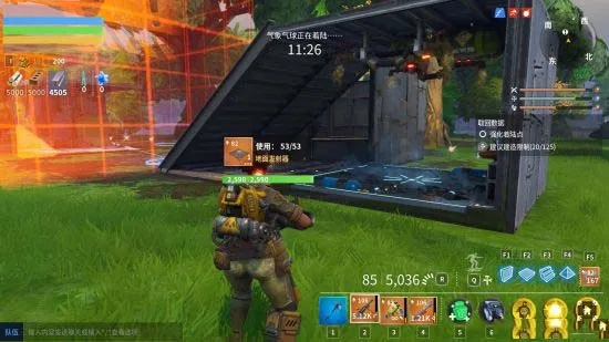 《堡垒之夜》PVE数据回收攻略，阿特拉斯防御建筑搭建技巧