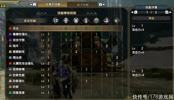 《怪物猎人荒野》1.01版铳枪轮椅配装攻略