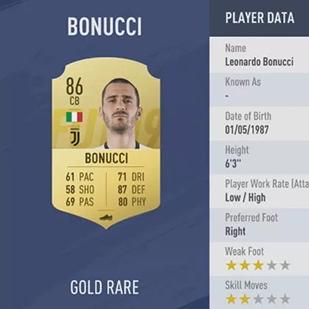 FIFA19传奇球员数据更新一览