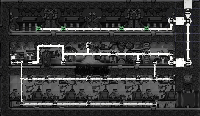 缺氧蒸汽水泉模块布局参考