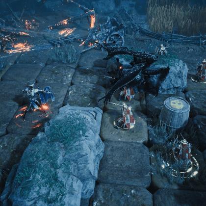 环形战争地牢高效行军法