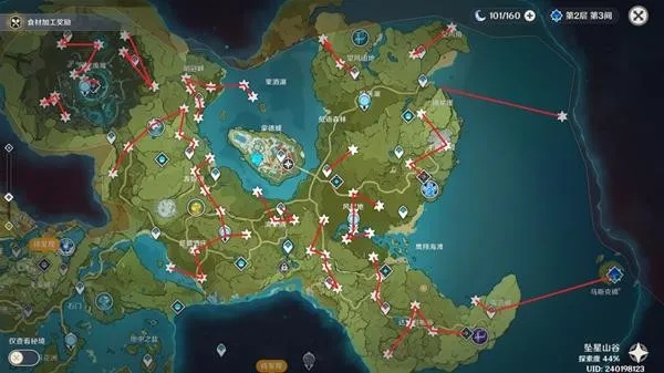 原神全风神瞳收集路线攻略 原神全风神瞳收集路线攻略