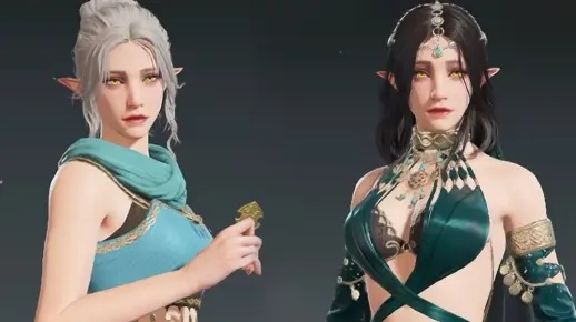 《永劫无间》迦南暗夜精灵捏脸教程分享