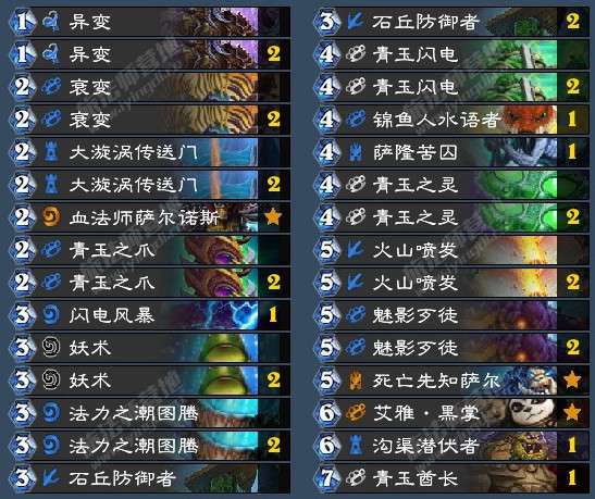 炉石传说进化萨卡组攻略及对战策略