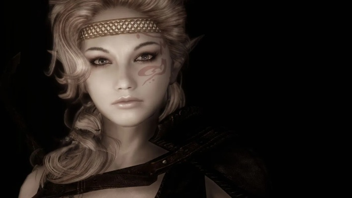 上古卷轴4重制版女盗贼捏脸教程