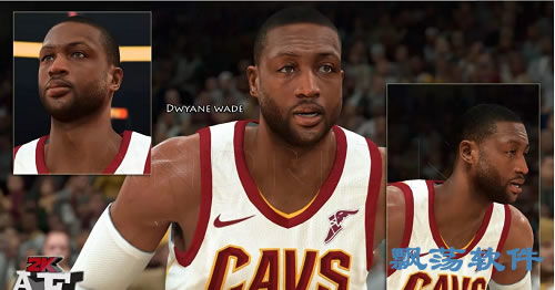 NBA2K18球员面补升级对比NBA2K17形象大不同