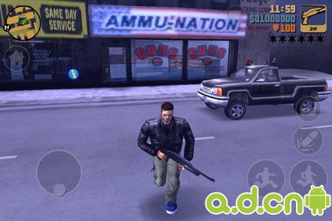 GTA4手机版中文菜单标题改写：侠盗猎车手GTA4手游中文版菜单