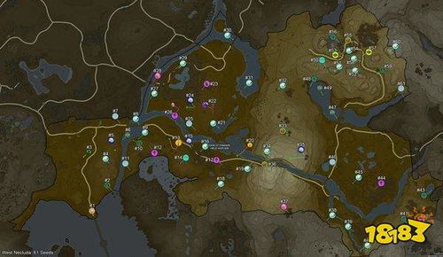 《荒野之息》全收集攻略地图大揭秘！独家离线版！