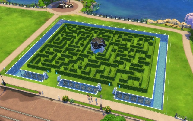 《揭秘》维勒城堡迷宫：模拟人生4欢聚一堂玩法大揭秘！