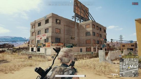 《绝地求生》老图沙漠房顶攻略：上房顶技巧揭秘！