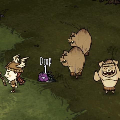 《《饥荒》牛猪人&青蛙高效无伤攻略！独家动态图解揭秘》