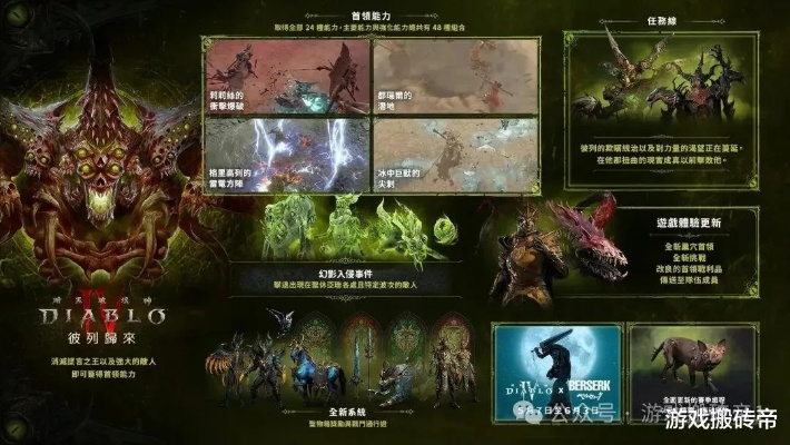 《暗黑时代恶魔精华全图揭秘！独家攻略助你轻松收集》