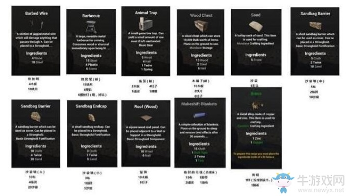 《H1Z1》2016合成秘籍大公开：独家建筑&武器合成攻略揭秘！