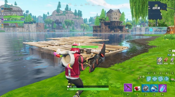 《战利湖奇招！《堡垒之夜》过河速成攻略大揭秘》