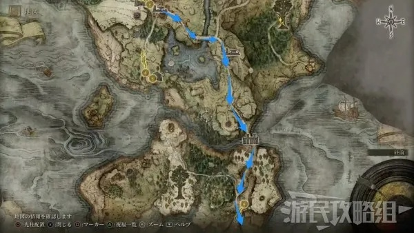 《艾尔登法环》盖利德地图探秘：墓地宝藏、洞窟奇遇、BOSS挑战与神秘道具全解析