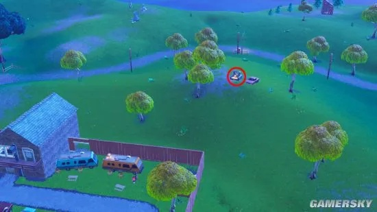 《堡垒之夜》露天影院藏宝图攻略：揭秘宝藏神秘位置！