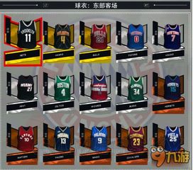 《NBA2K17》球衣图鉴揭秘：收藏攻略，解锁球衣收集秘籍！
