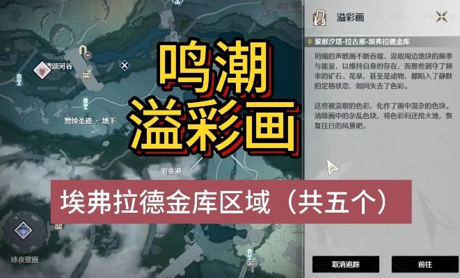 《鸣潮》埃费拉德金库溢彩画攻略：揭秘隐藏宝藏！