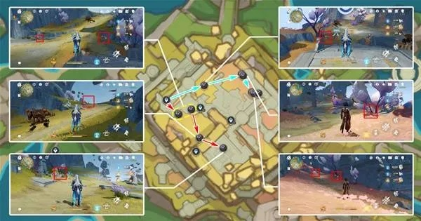 《原神》紫英必刷点揭秘！枯叶收集攻略大全