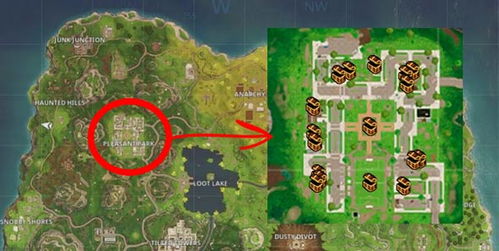 《堡垒之夜》神秘地图：未命名地区昵称大盘点