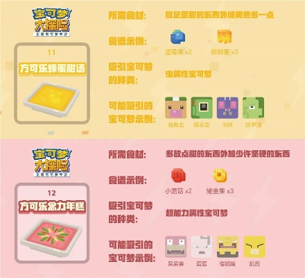 《宝可梦寻宝攻略》：战斗烹饪全解析，新手进阶必备！