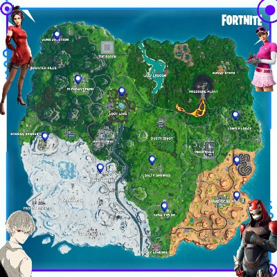 堡垒之夜地图坐标攻略：揭秘10大必争城市落点