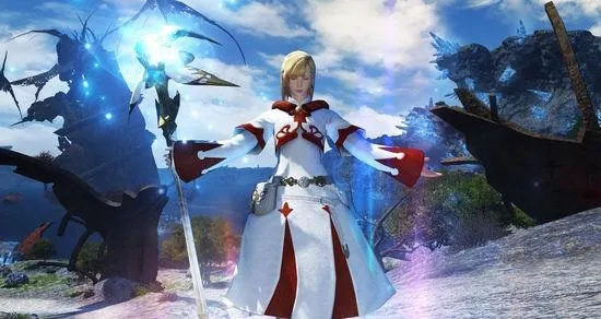 《FF14手游白魔法师：水晶世界中的璀璨之光》
