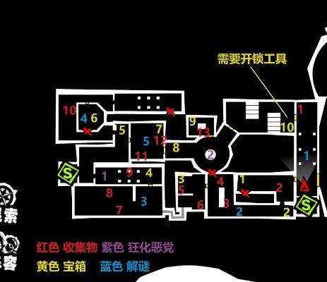 《夜幕魅影》片山久未宫殿全收集攻略揭秘！