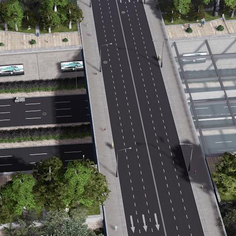 城市天际线立交桥模板推荐：独家创意，打造独特城市景观