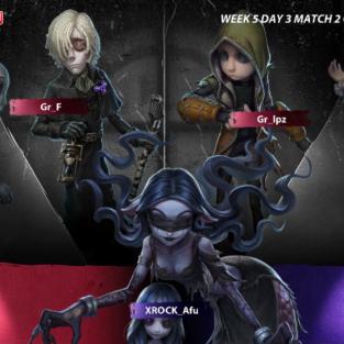 Gr战队双阵营对决，稳中求胜！IVL第五人格巅峰战