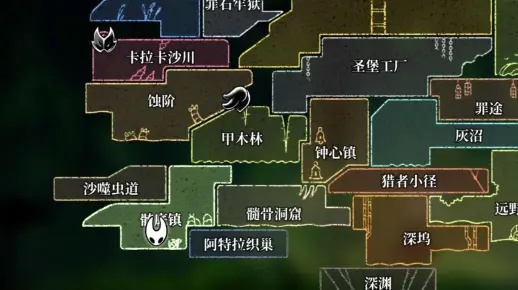 《空洞骑士》新地图丝之歌:深度解析与原作地图对比揭秘 《空洞骑士》新地图丝之歌:深度解析与原作地图对比揭秘