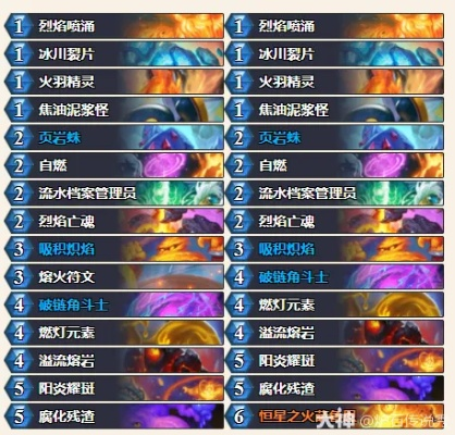 炉石传说首脑元素法卡组攻略：揭秘高效元素控制策略