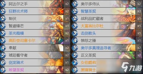 《炉石传说》圣契船树骑卡组攻略：揭秘高效构筑技巧，打造无敌圣契船树骑！