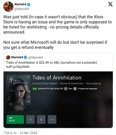 《湮灭之潮》新内容首曝!Xbox发布会惊艳亮相,探索未知新维度 《湮灭之潮》新内容首曝!Xbox发布会惊艳亮相,探索未知新维度
