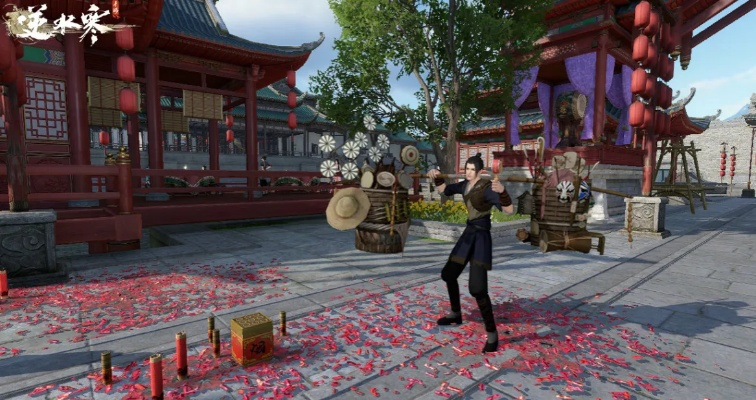 新春狂欢！《逆水寒》塔防新玩法，春节主题场景热力登场，畅享新春战意！