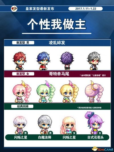 冒险岛发型2026年最新稀有发型代码获取与搭配秘籍