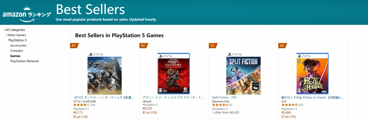 亚马逊新增大批PS5游戏,力度惊人的视频游戏促销仍在进行 亚马逊新增大批PS5游戏,力度惊人的视频游戏促销仍在进行