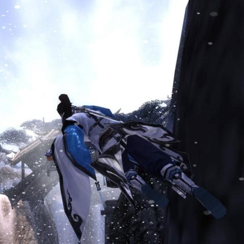 剑网3双人轻功教程，揭秘双人动作同步宏与绝美打卡地