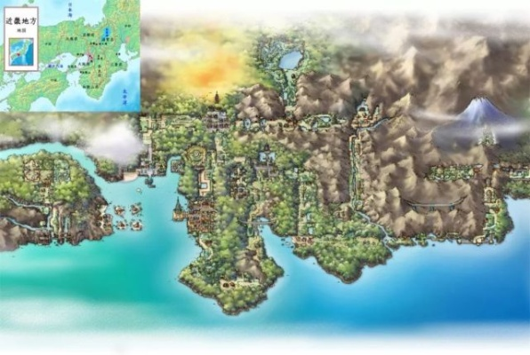 宝可梦，风/波灵感揭秘，东南亚地图原型探源