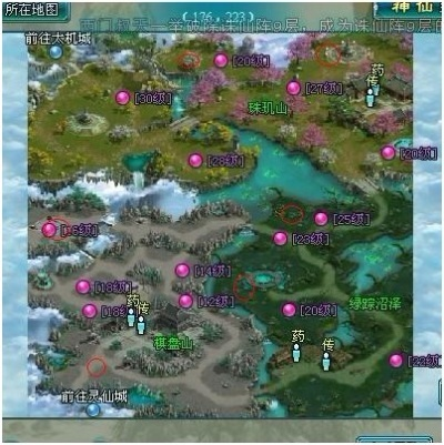 梦幻诛仙地图攻略，揭秘2026年最新高效跑图与隐藏坐标