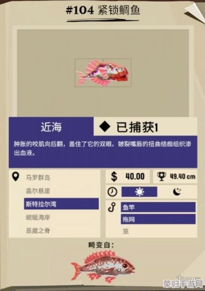 渔帆暗涌避坑指南，变异鱼捕捉与深海恐慌致富实战