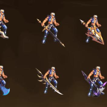 DNF手游全职业80武器外观曝光，超帅巨剑登场，神枪手新增小机器人