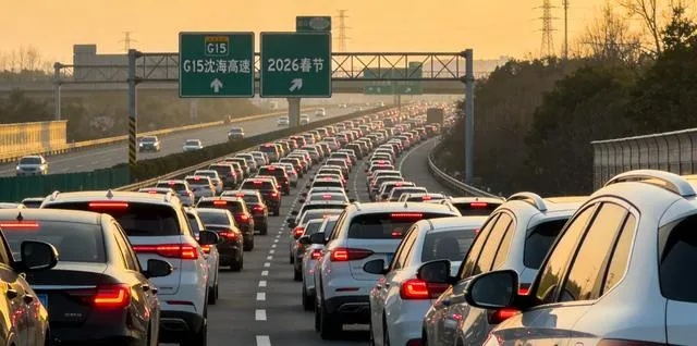 2026春节返程预警,尾灯红线怎么破?这份避堵攻略绝了 2026春节返程预警,尾灯红线怎么破?这份避堵攻略绝了
