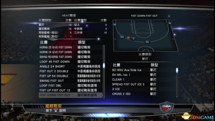 NBA 2K14键盘操作全攻略，掌握这些进阶技巧轻松虐AI