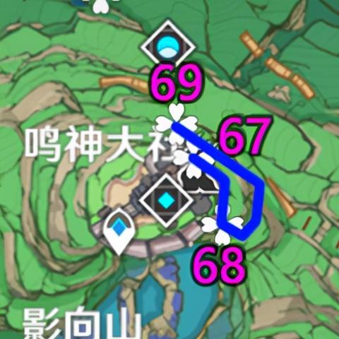 原神绯樱绣球怎么刷？3分钟速刷168颗全点位采集路线攻略