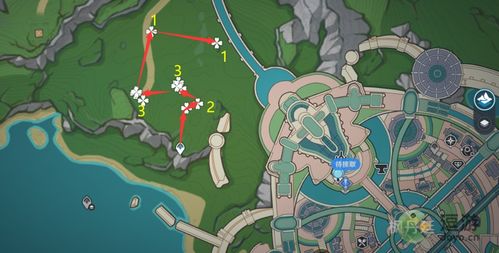 别再乱跑！原神虹彩蔷薇位置图高清版，克洛琳德突破必备